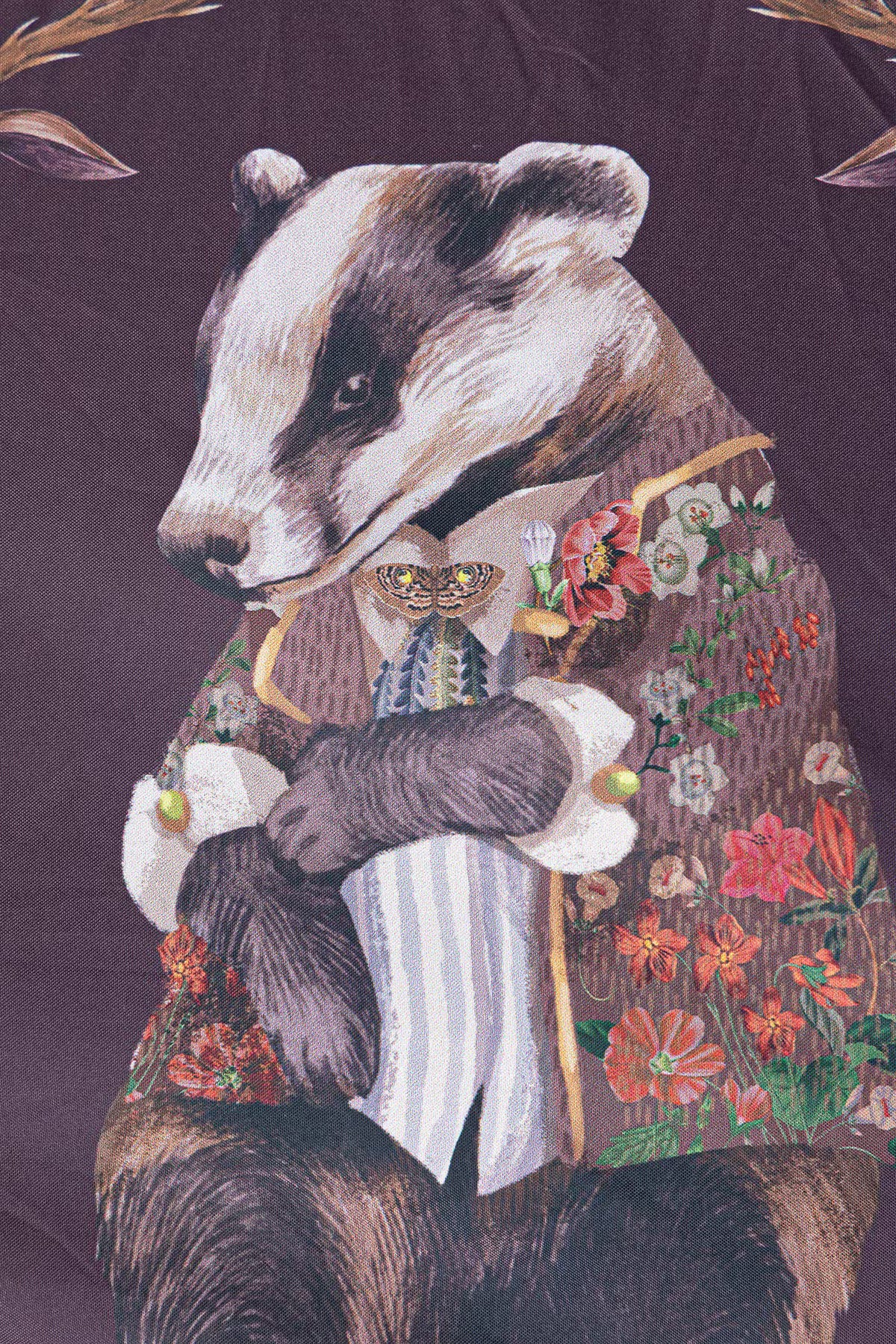 paraplu met vos print
