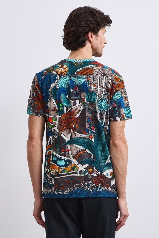 Heren T-shirt - kleurrijk - Medicine Art Award-collectie