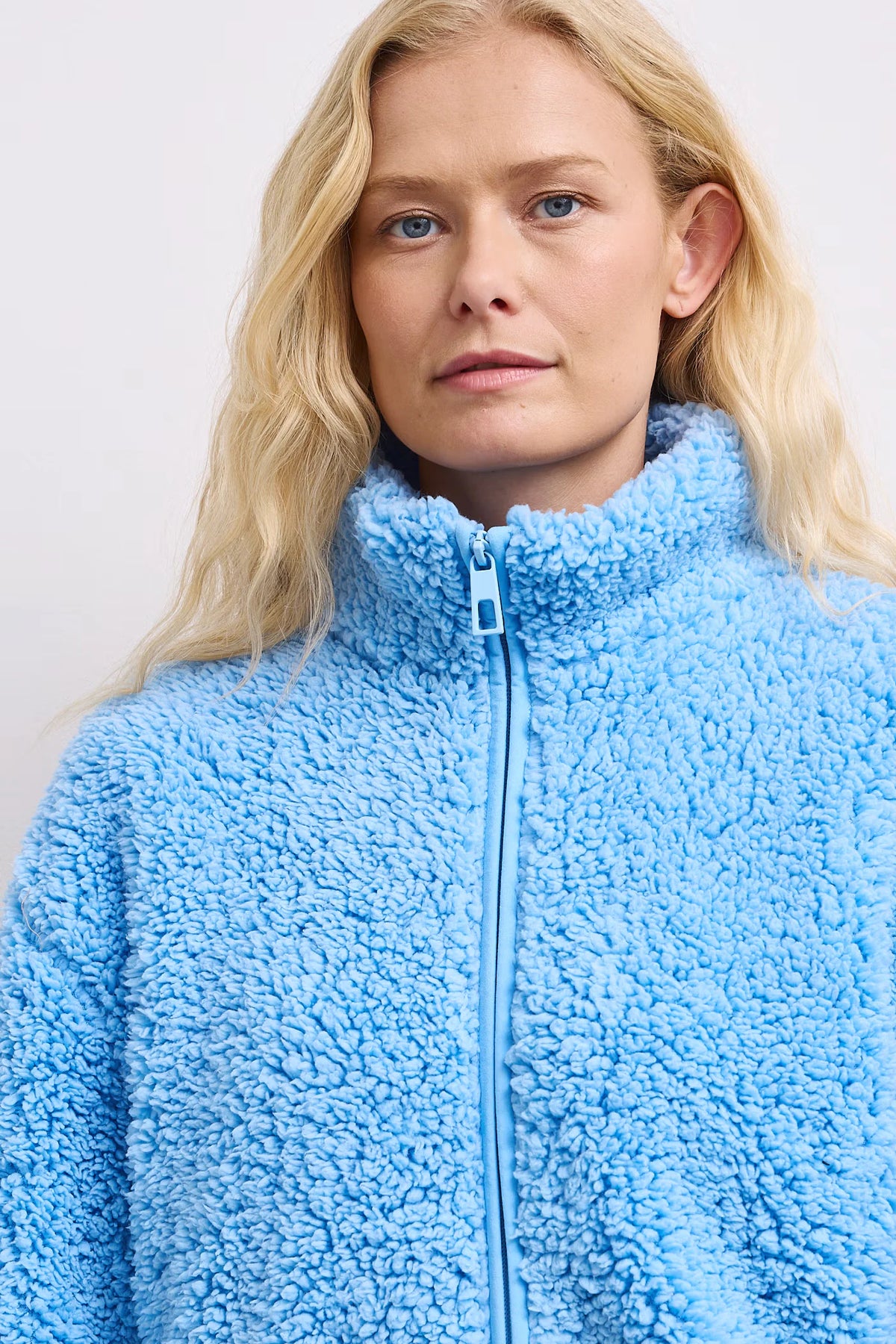 Dames fleece vest met ritssluiting