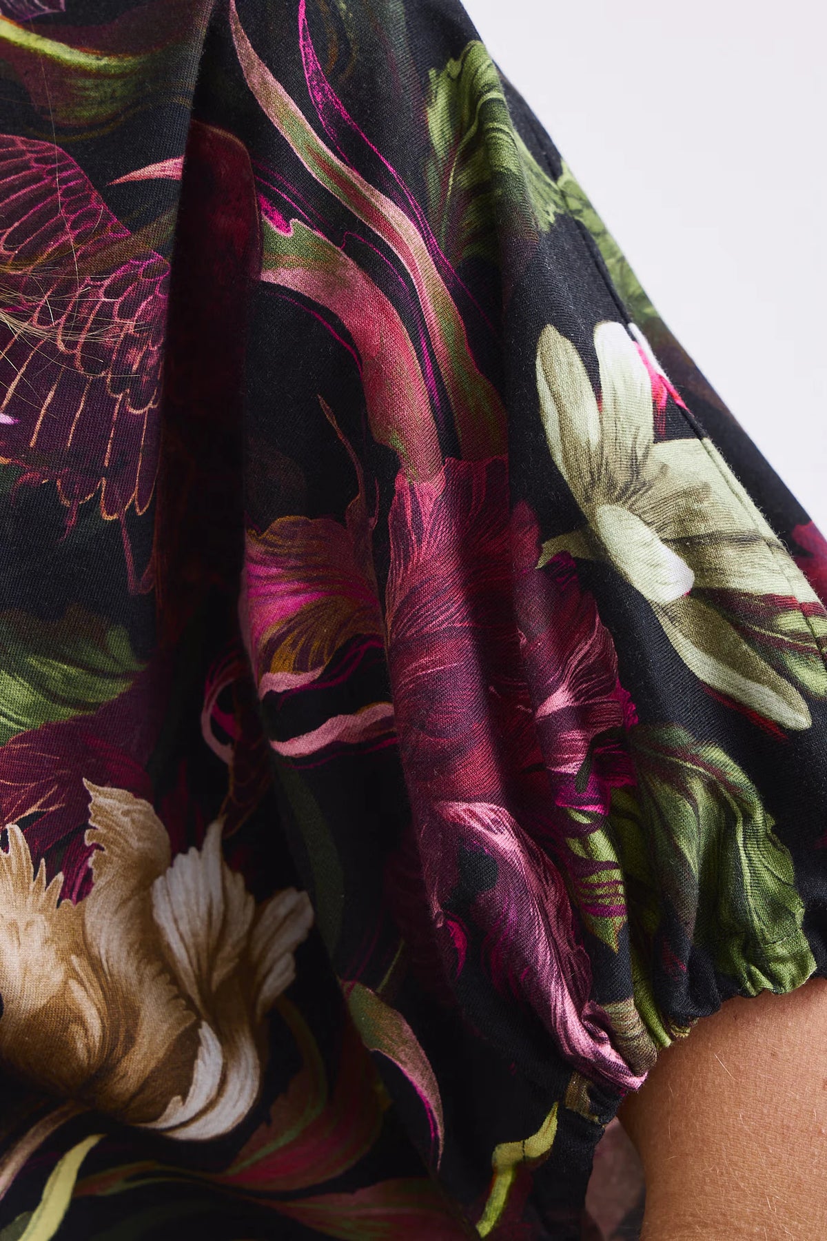 Dames blouse met bloemenprint