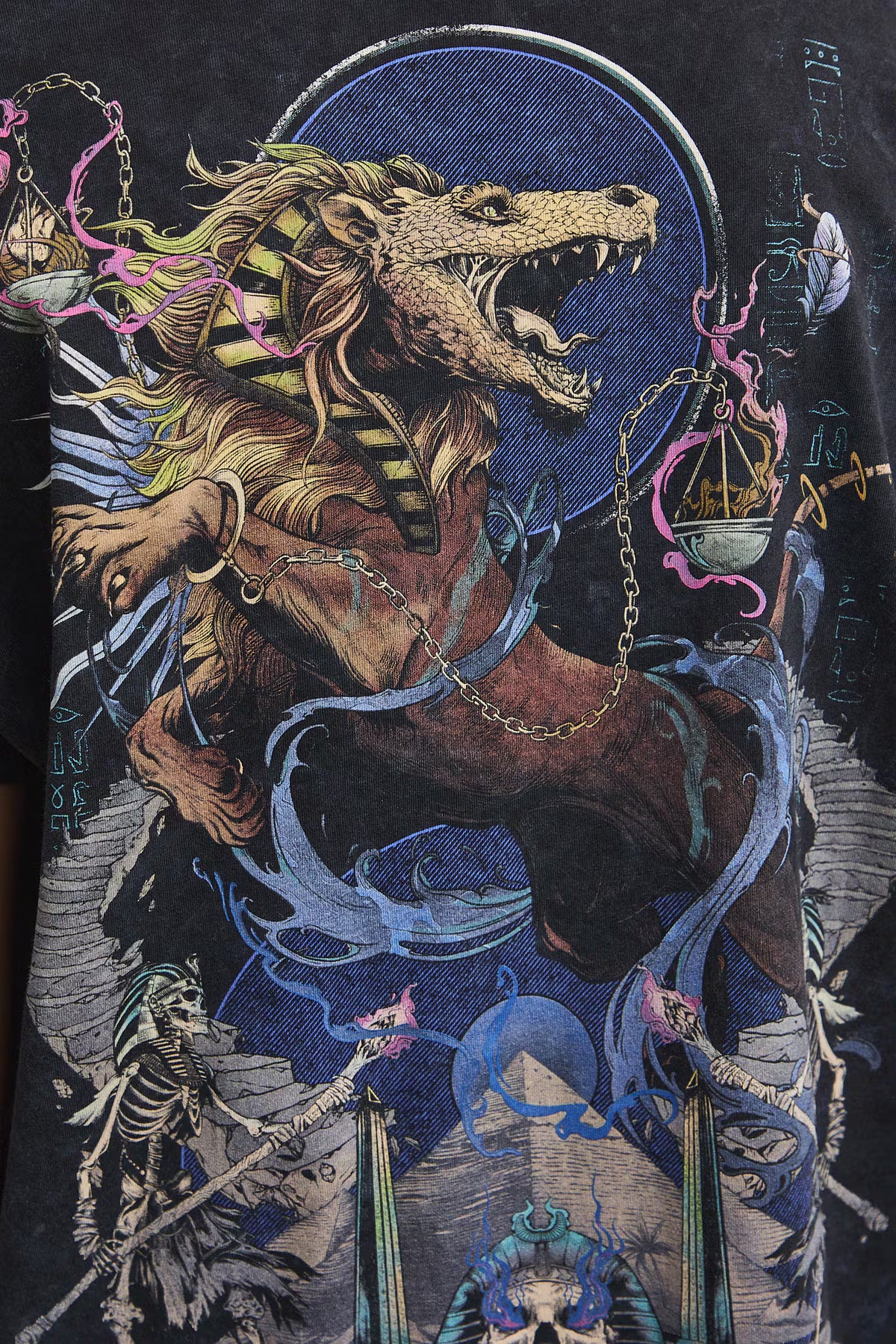 Dames T-shirt met fantasierijke print - Mythical Creatures-collectie