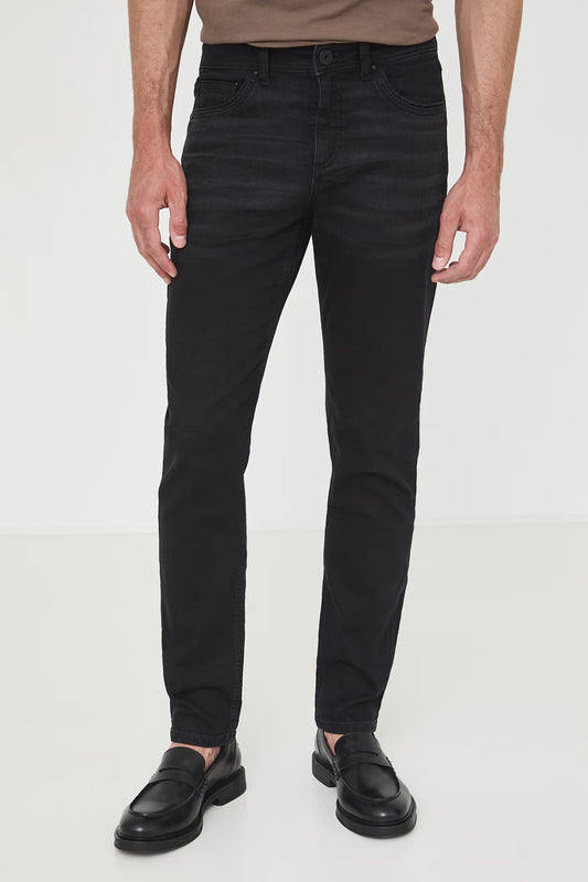 Herenjeans met slim fit pasvorm