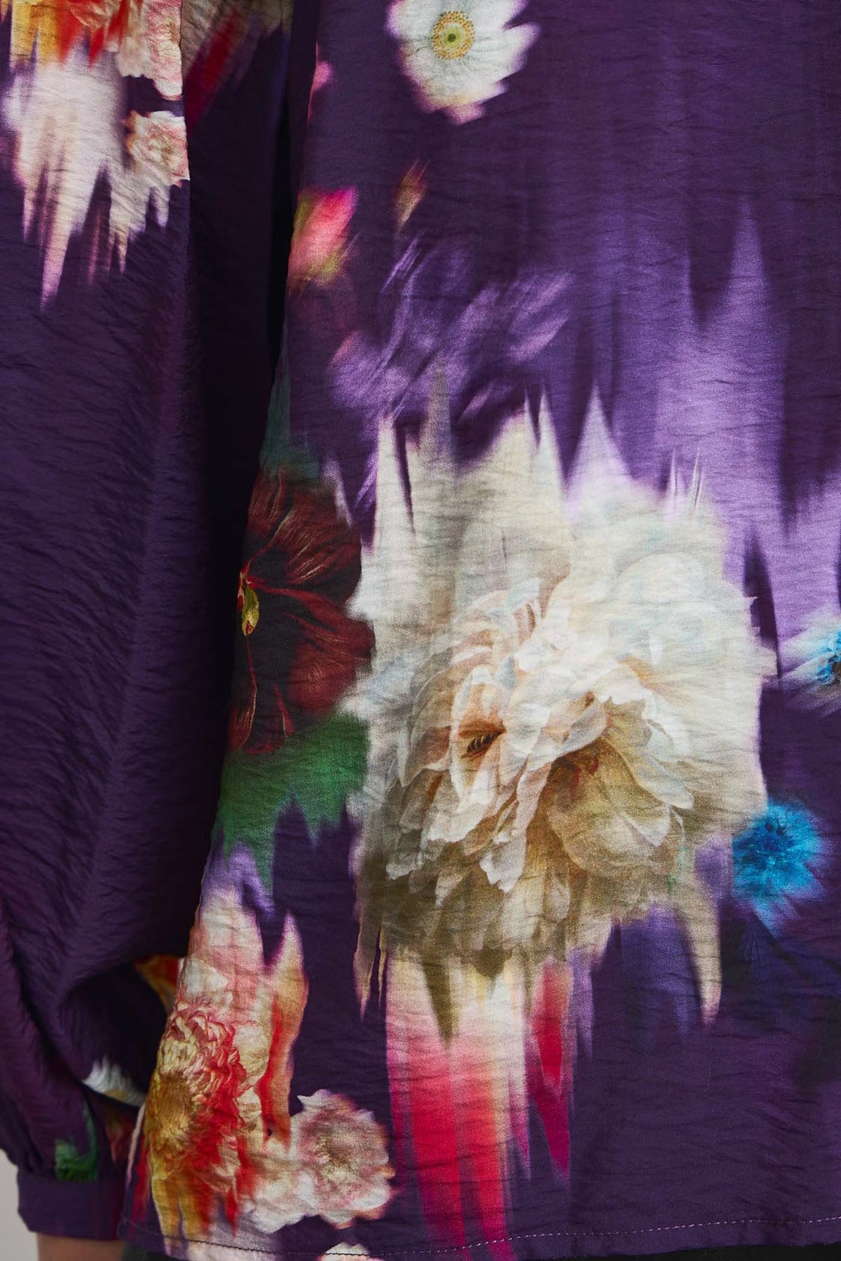 Dames viscose blouse met bloemenprint