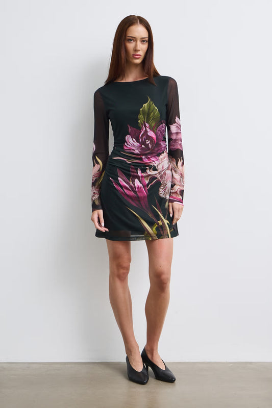 Jurk met bloemenprint
