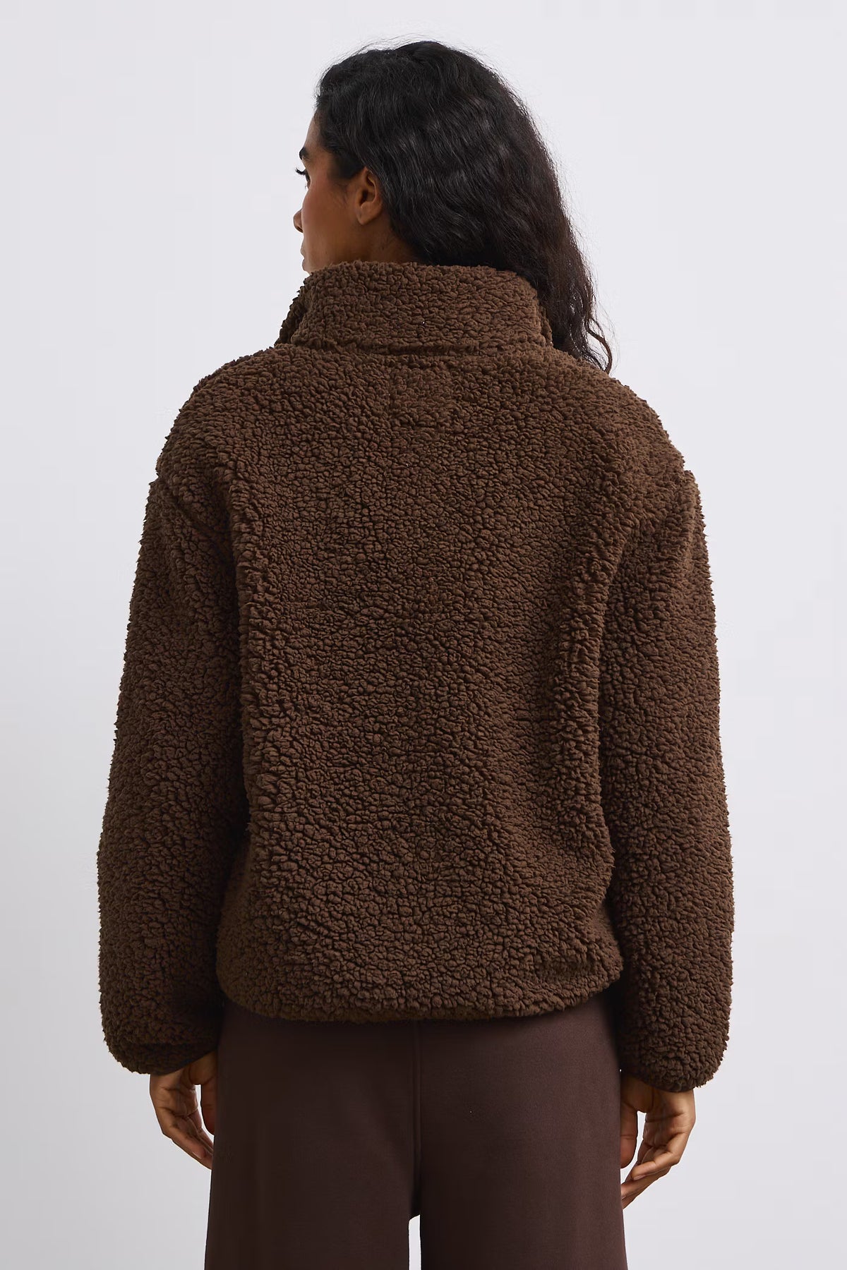 Dames fleece vest met ritssluiting