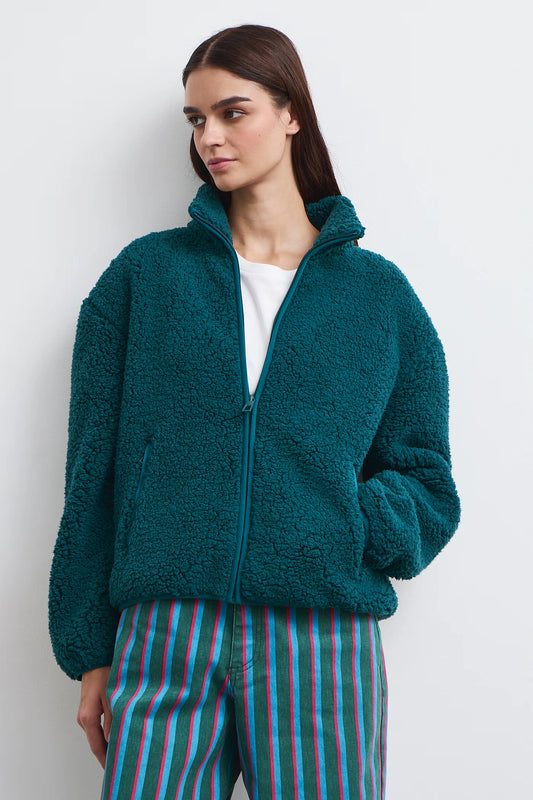 Dames fleece vest met ritssluiting