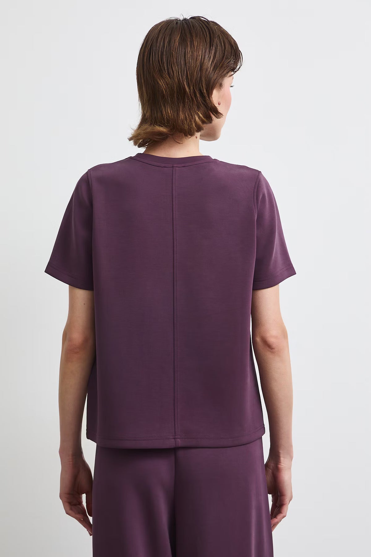 Dames T-shirt van zachte modalstof