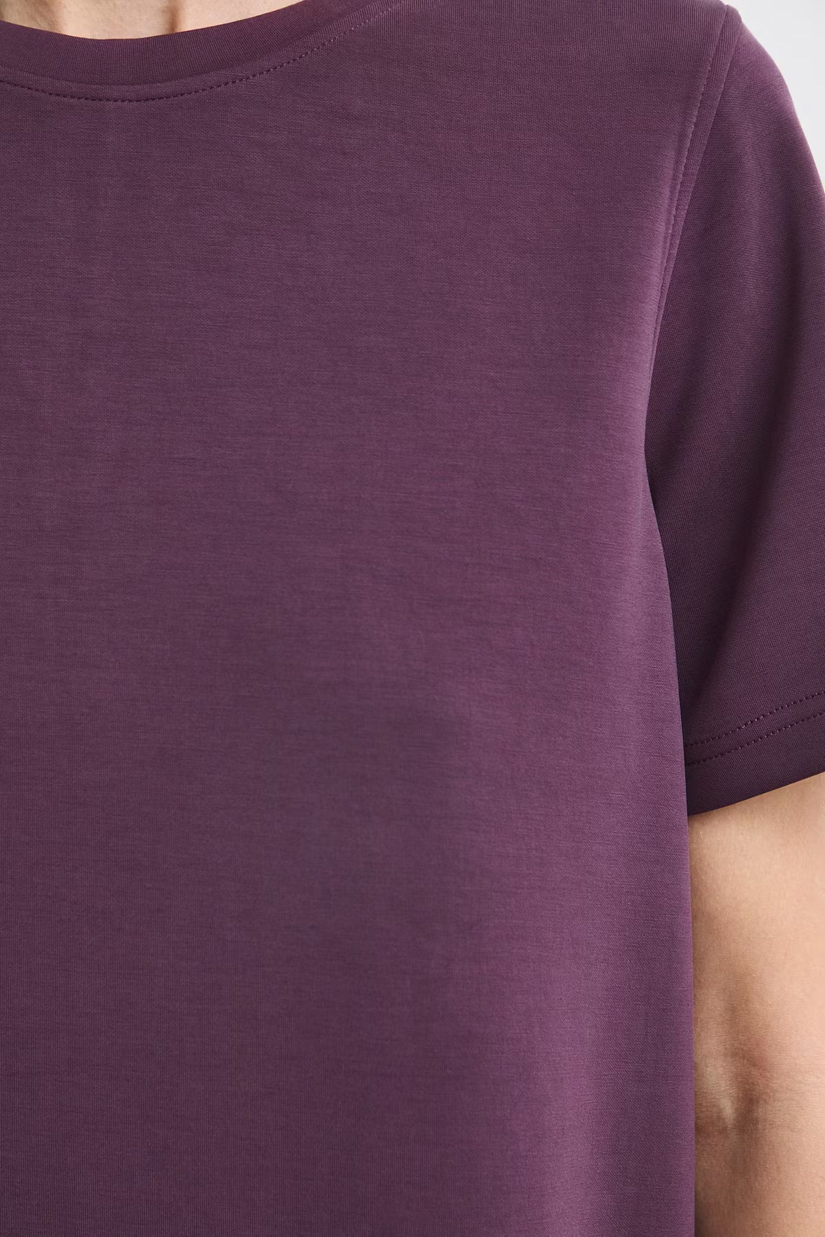 Dames T-shirt van zachte modalstof
