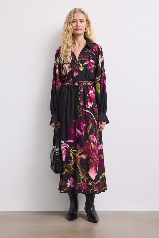Jurk met bloemenprint