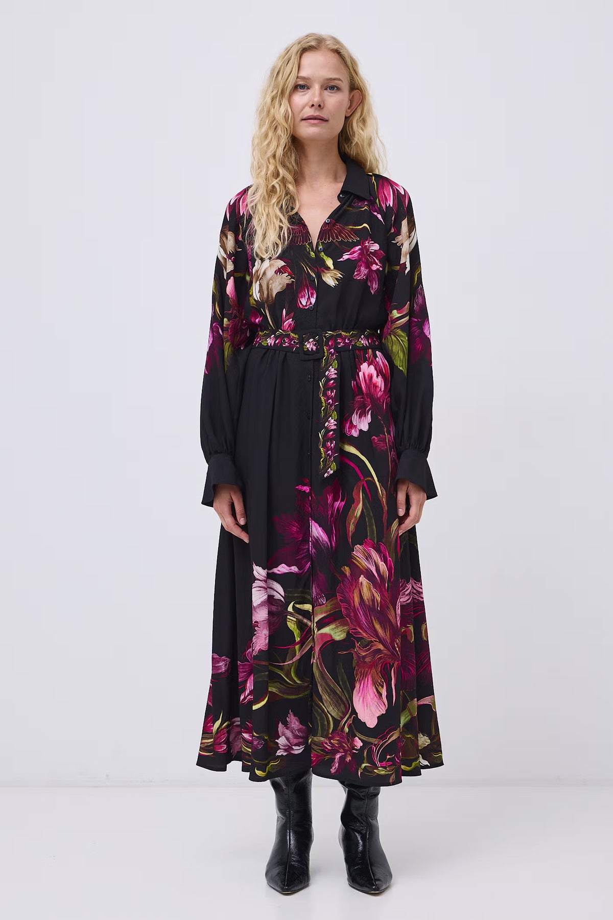 Jurk met bloemenprint
