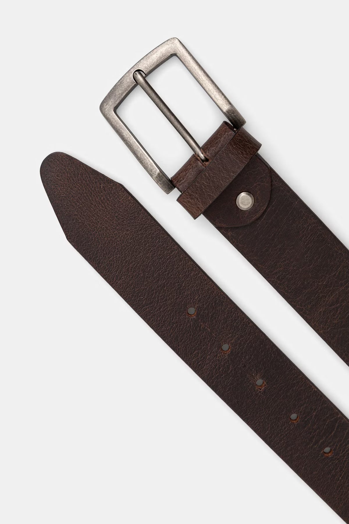 Leren heren riem
