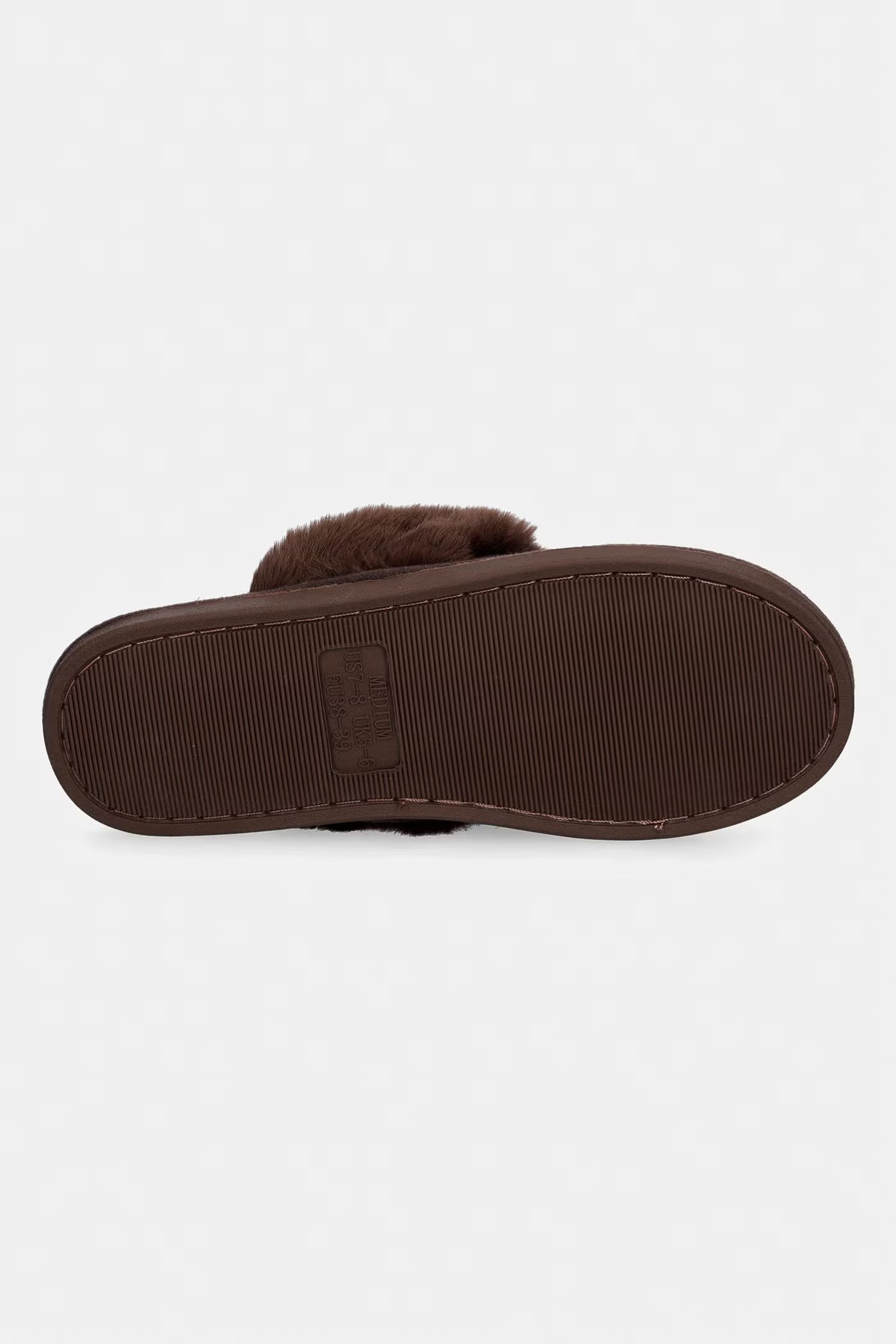 Dames pantoffels met vossenprint