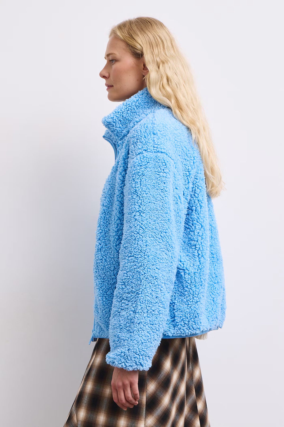 Dames fleece vest met ritssluiting