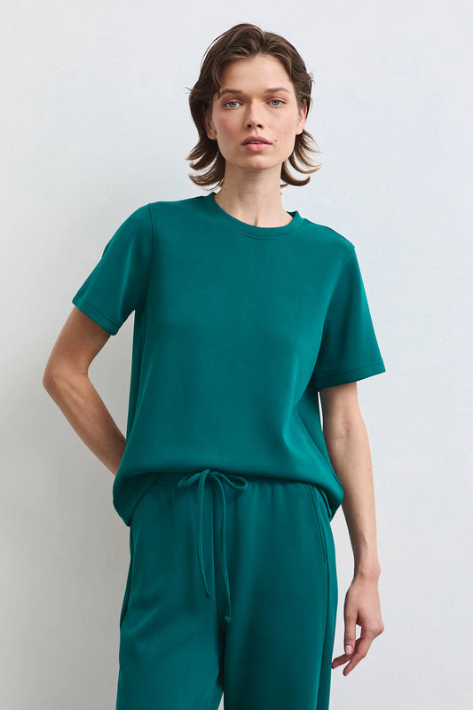 Dames T-shirt van zachte modalstof