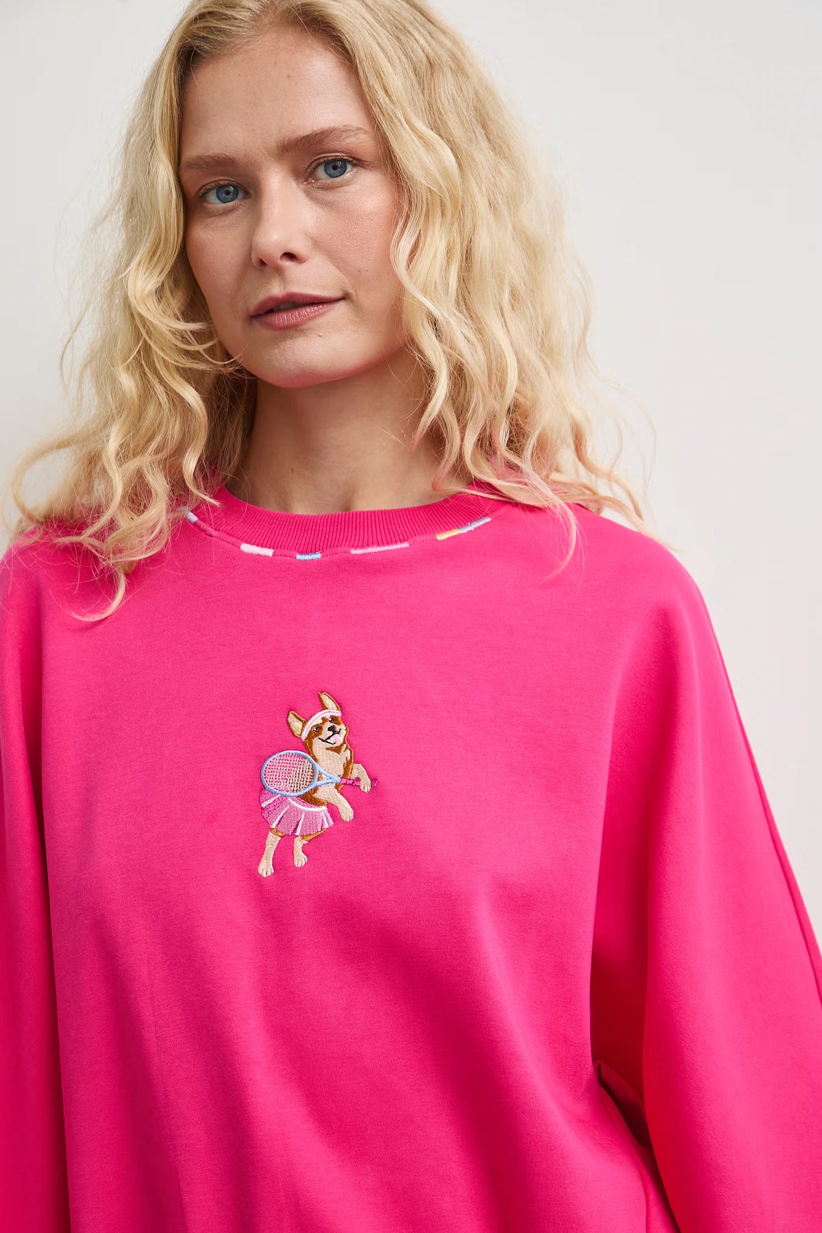Damestrui met kleine hondenprint