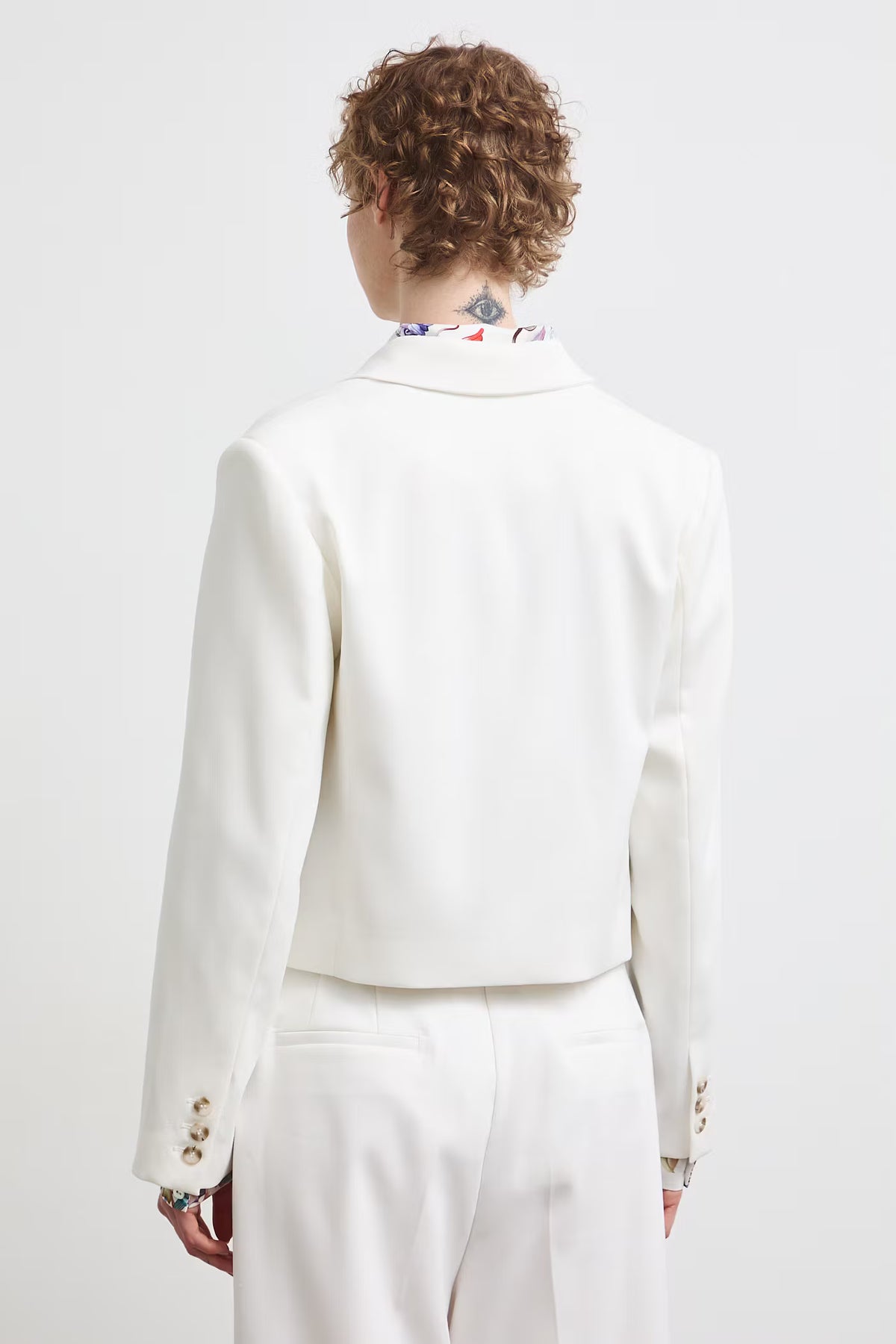 Dames blazer - wit