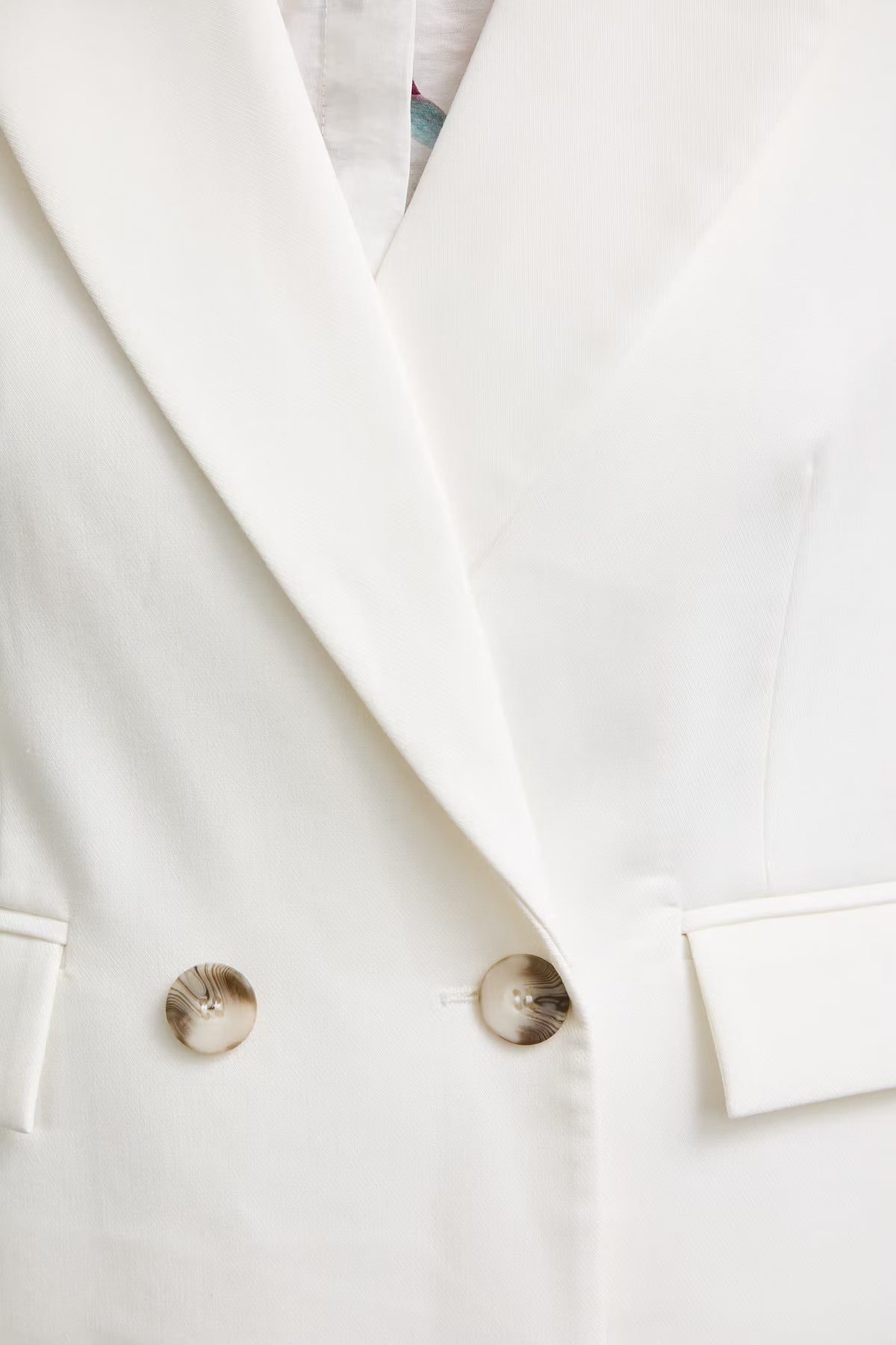 Dames blazer - wit