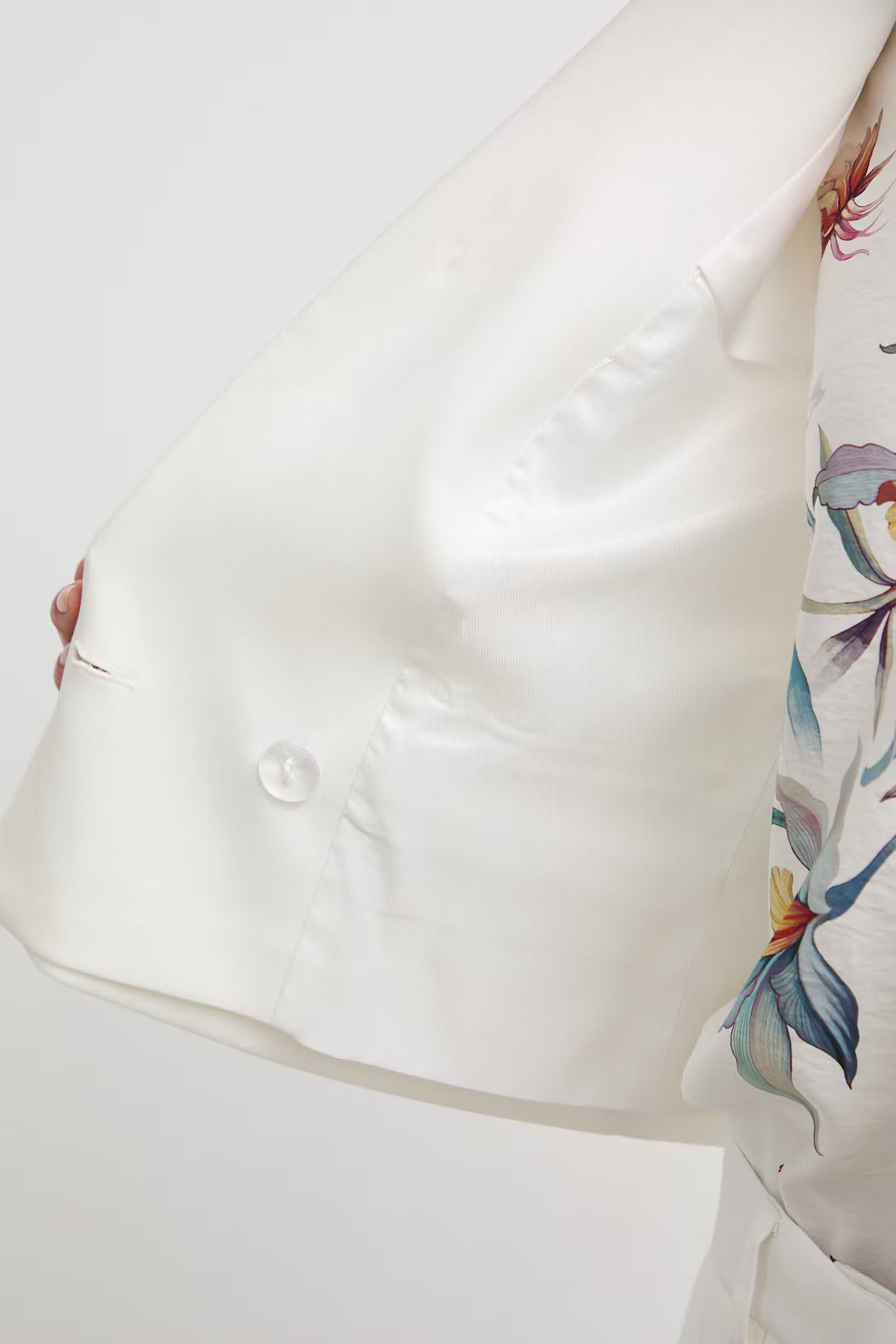 Dames blazer - wit