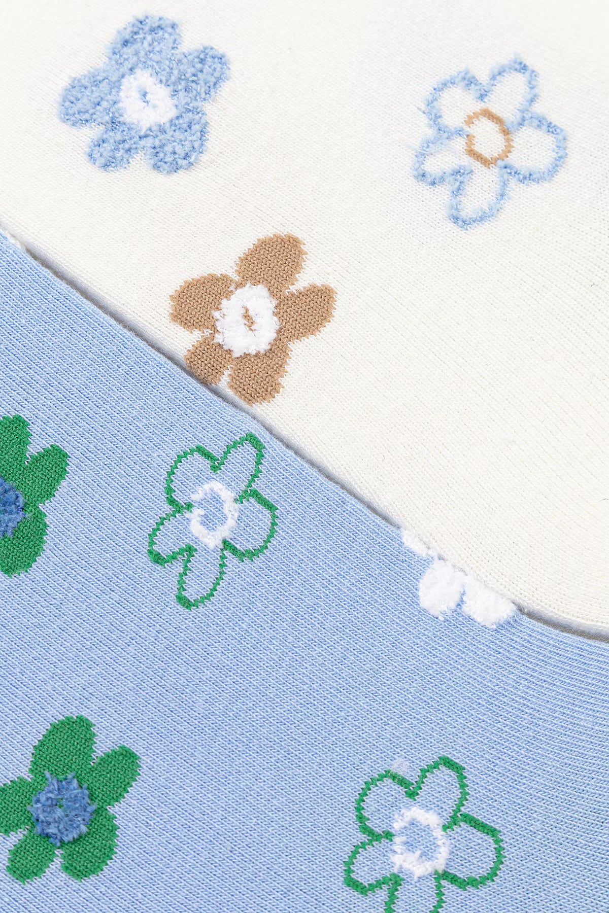 sokken bloemenprint