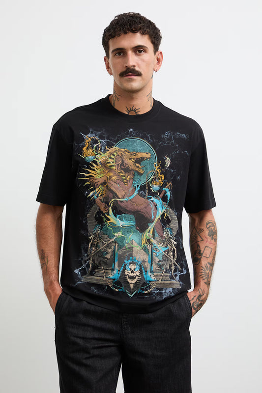 Heren T-shirt - mythische wezens
