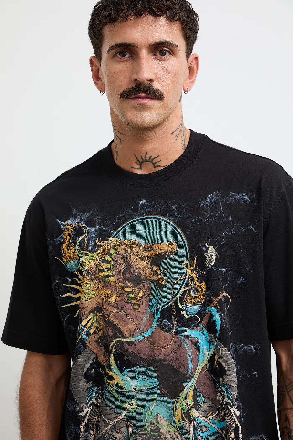 Heren T-shirt - mythische wezens