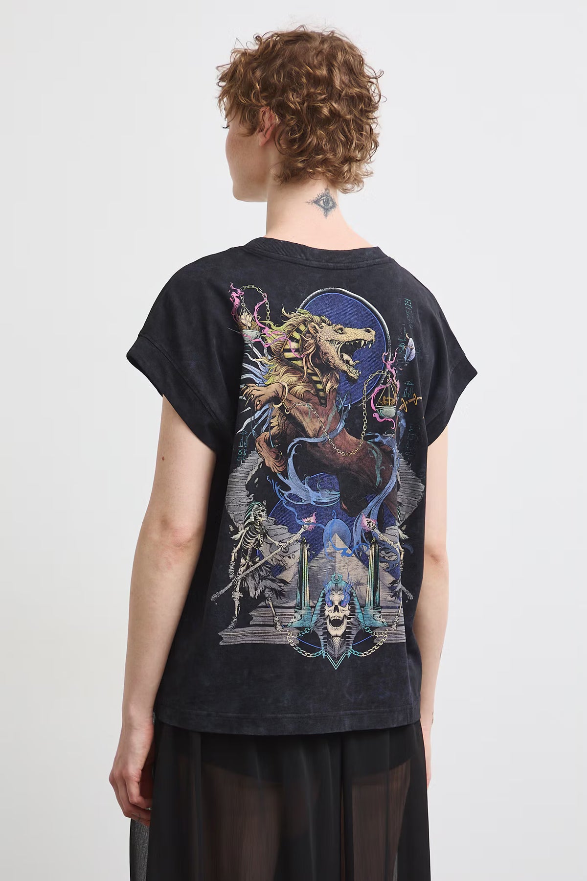 Dames T-shirt met fantasierijke print - Mythical Creatures-collectie