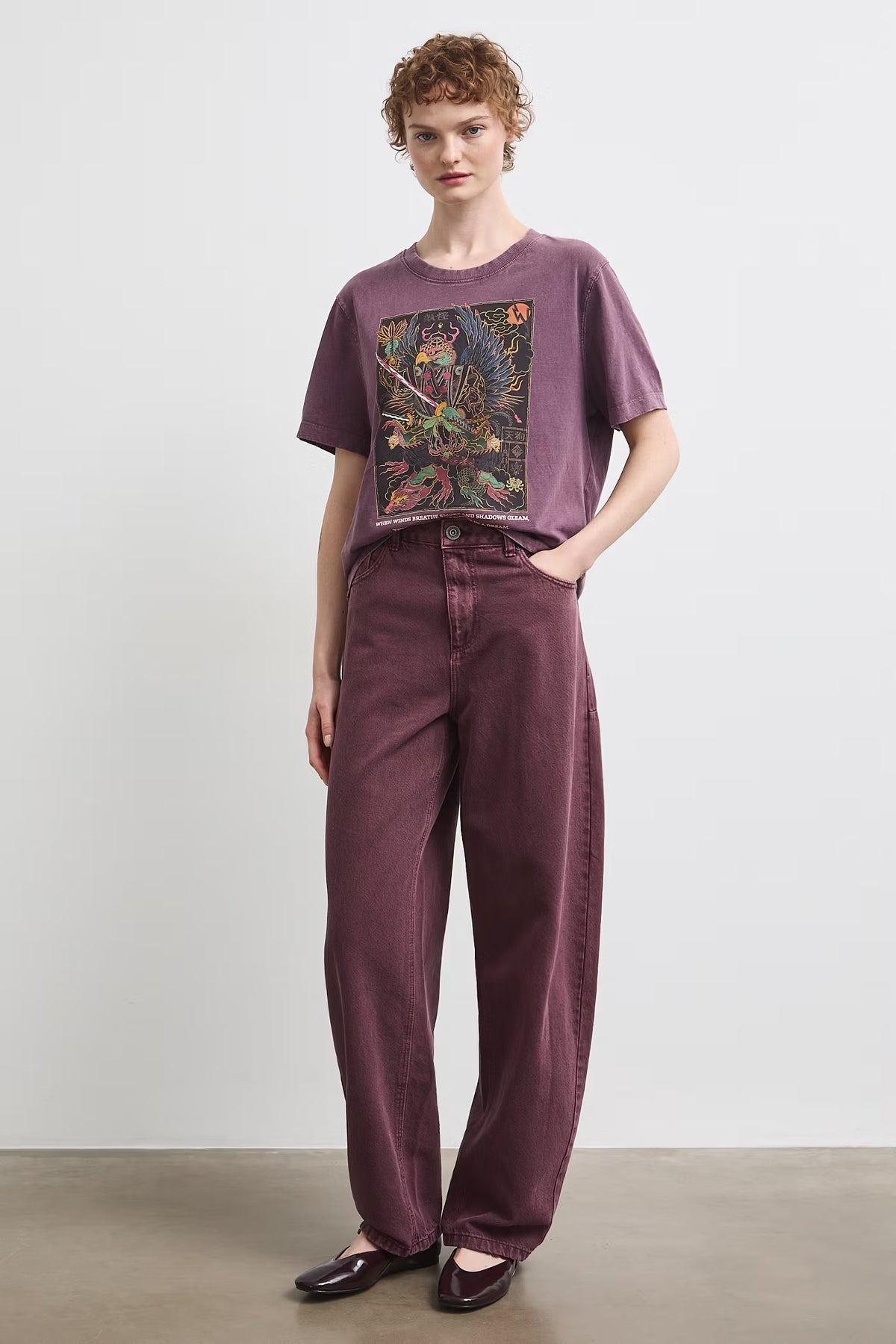 Dames T-shirt - mythische wezens