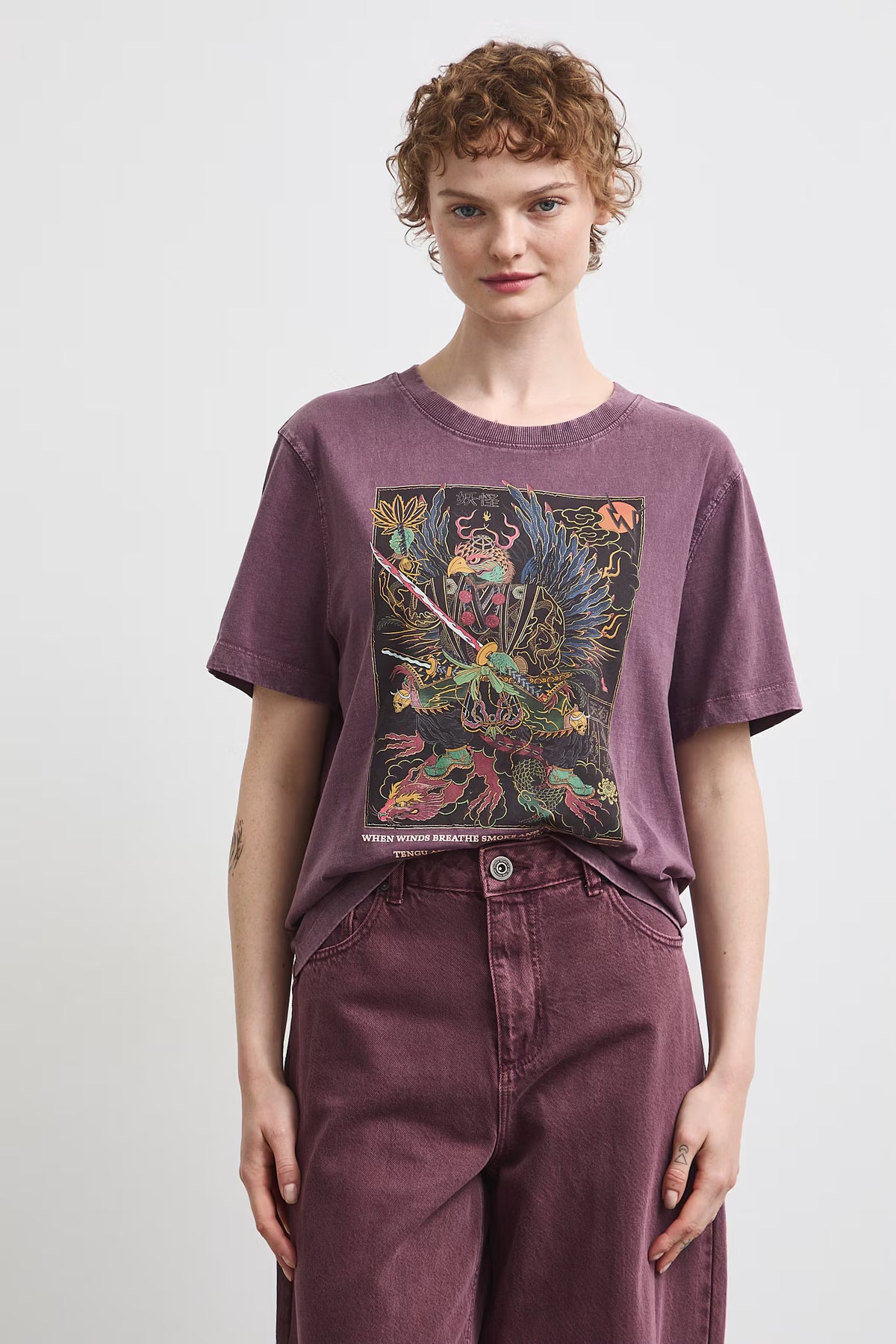 Dames T-shirt - mythische wezens