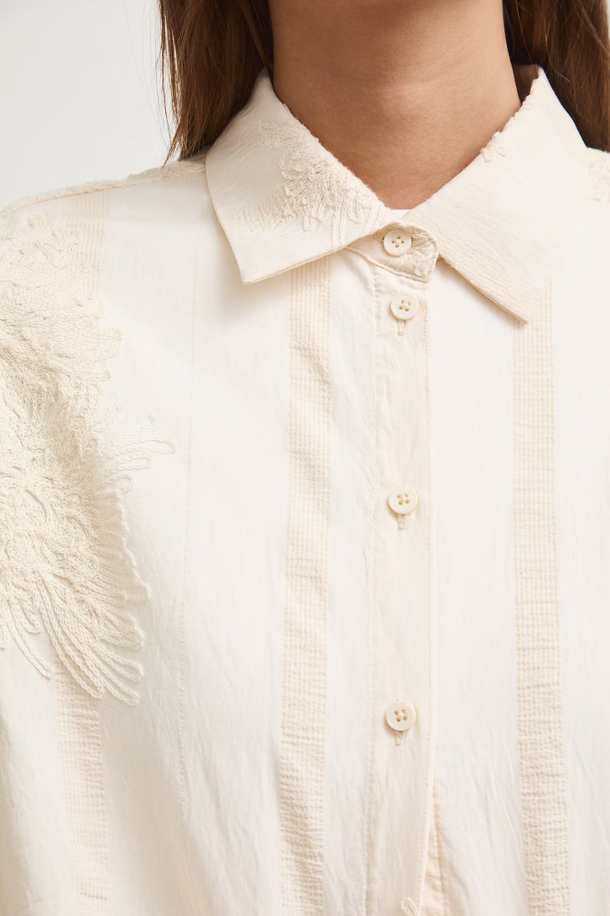 Dames blouse met bloemenprint