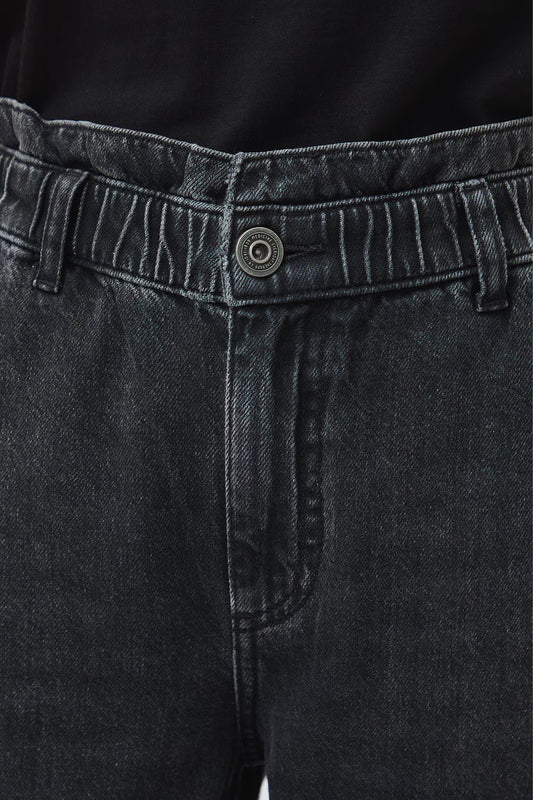 Damesjeans met hoge taille en slouchy pasvorm