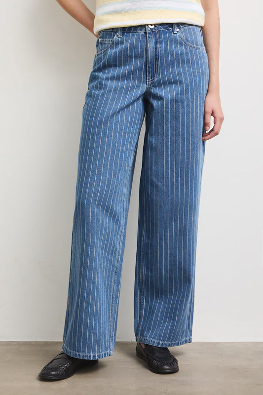 Damesjeans Wide leg pasvorm