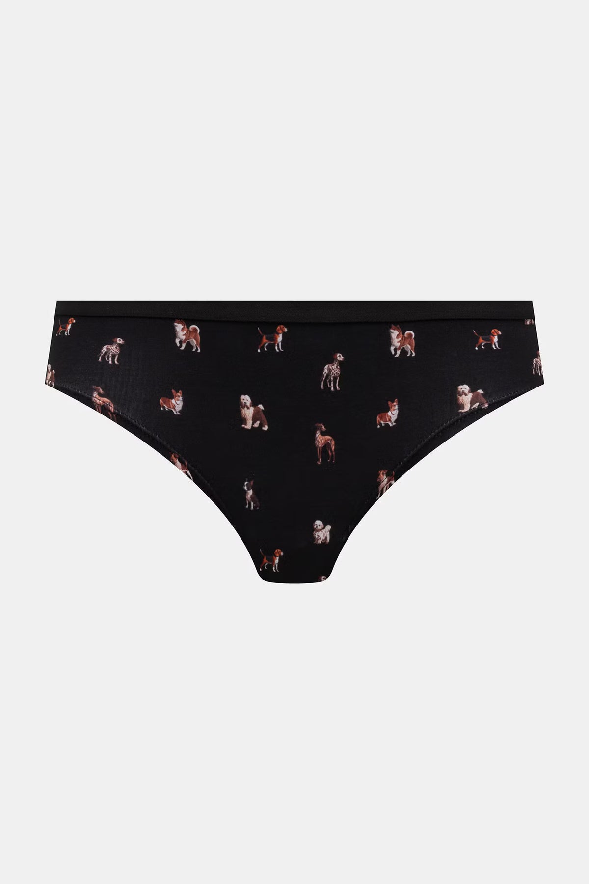 Damesonderbroeken met  hondenprint, 2- pack
