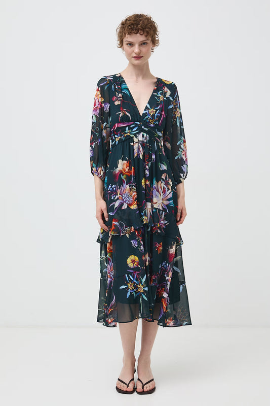 Damesjurk met bloemenprint