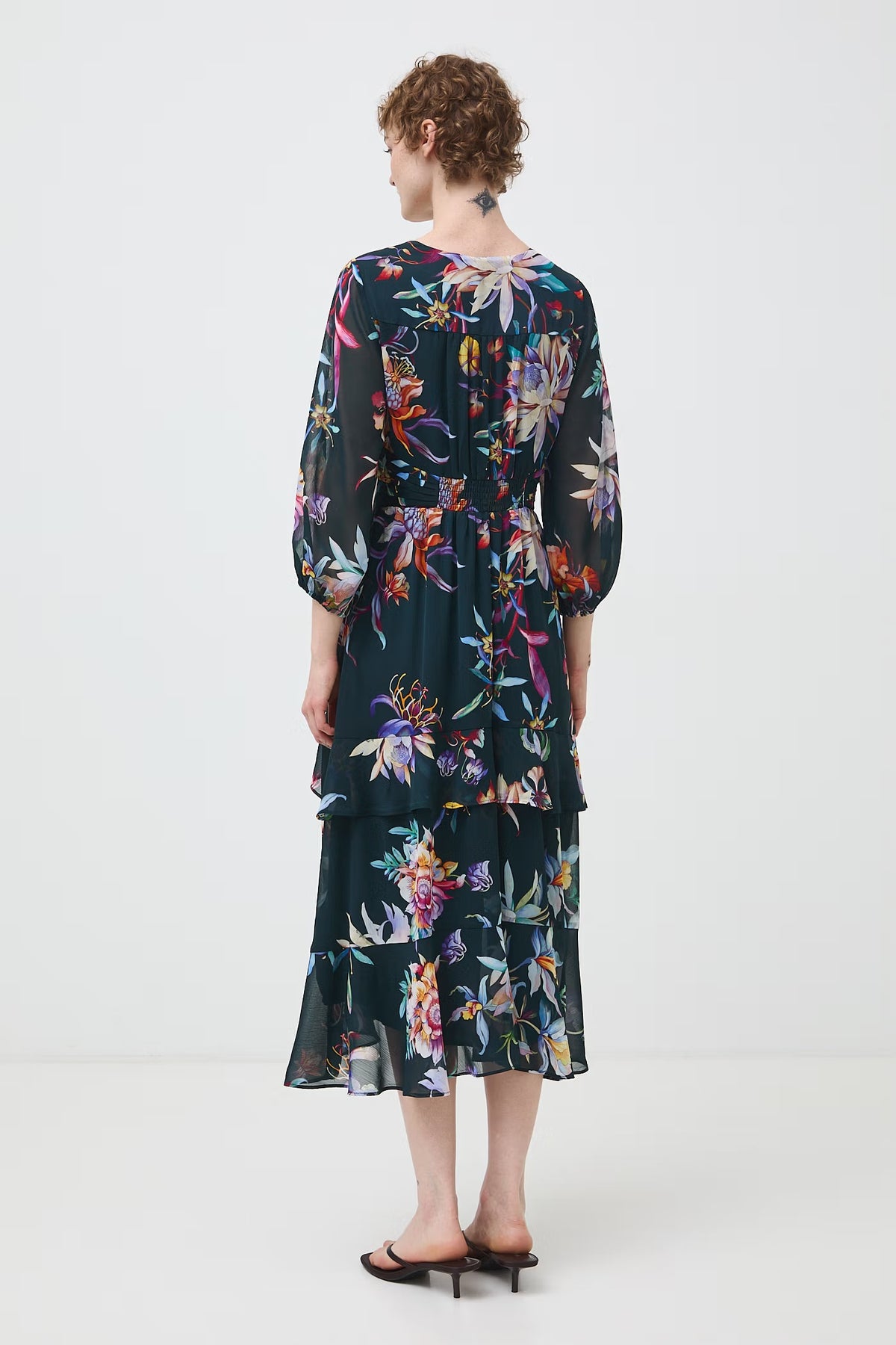 Damesjurk met bloemenprint