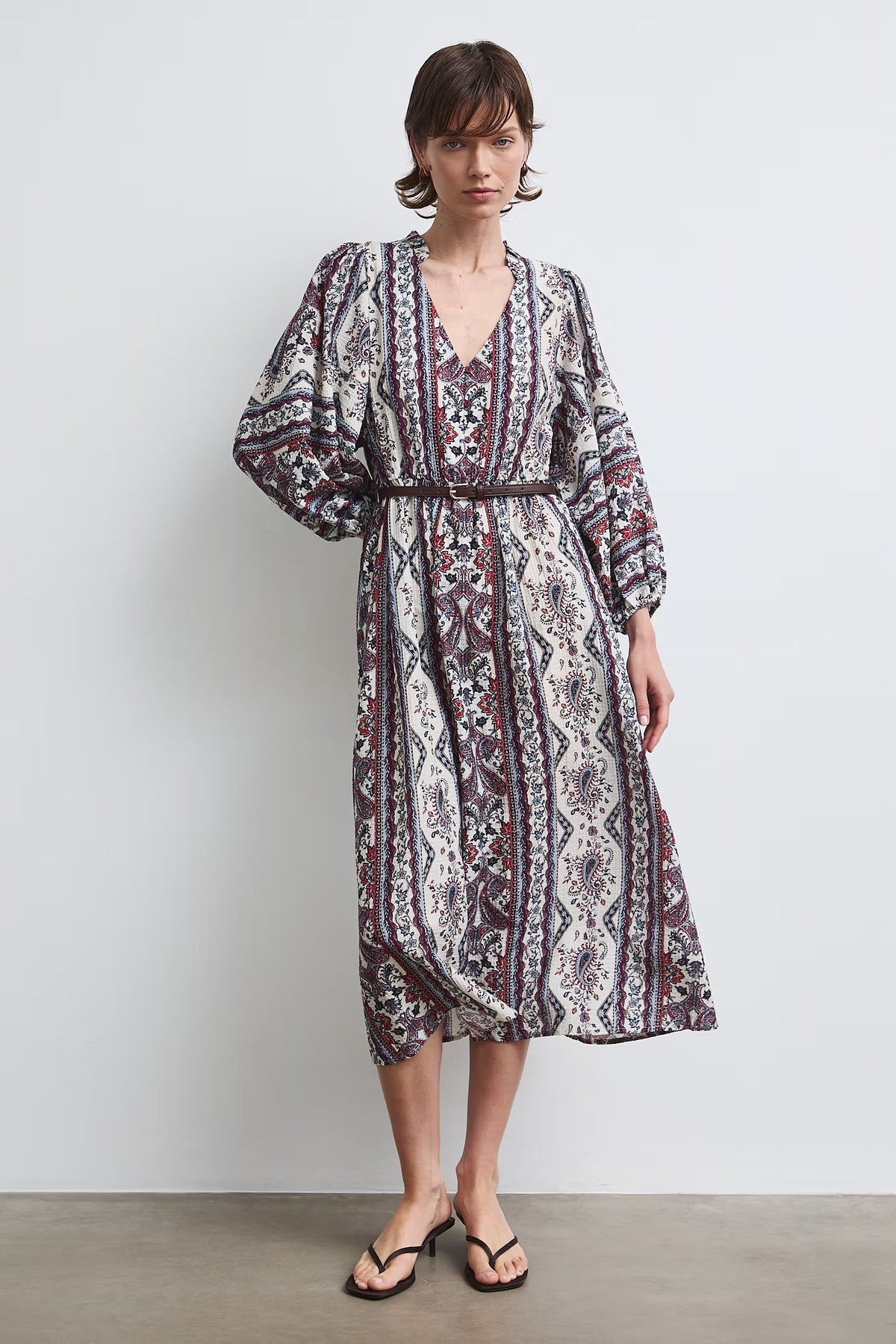 Dames jurk met print