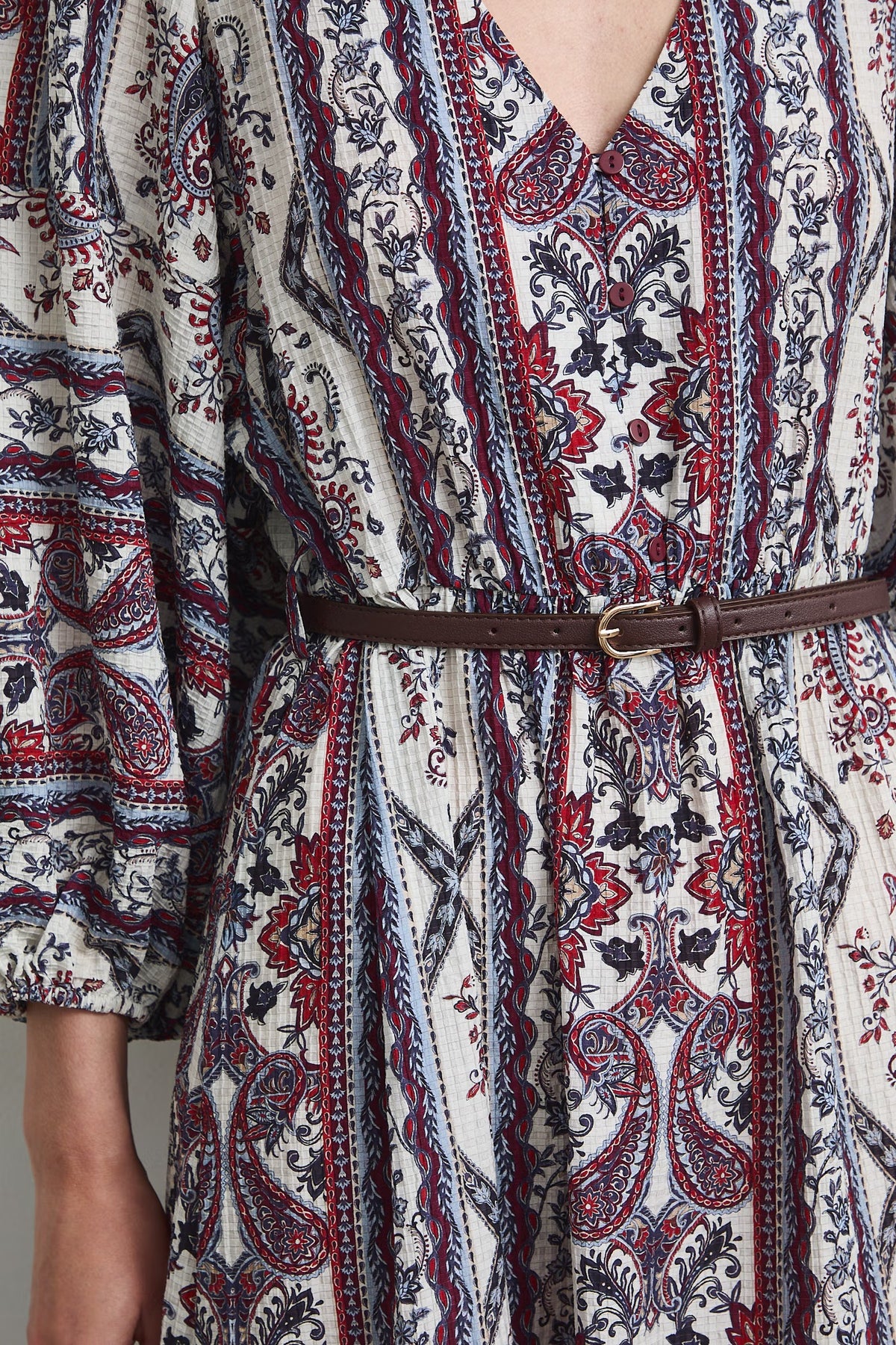 Dames jurk met print