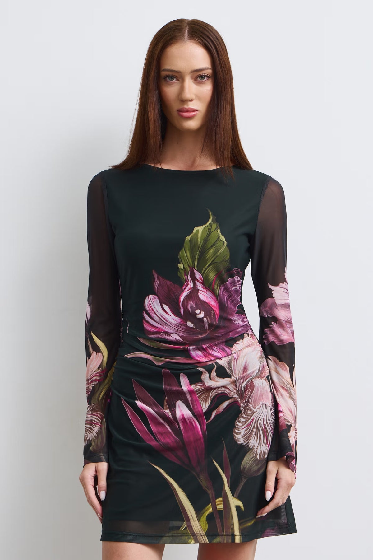 Jurk met bloemenprint